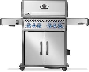 Napoleon Rogue PRO-S 525 Edelstahl Gasgrill - mit SIZZLE ZONE™ und Heckbrenner - mit Edelstahlrosten - NEU 2025