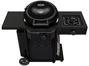 Outdoorchef Gas Kugelgrill Davos 570 G mit Cooking Zone (Seitenkocher) &amp; 11kg Gasflaschen Kit